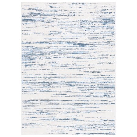 Safavieh 8 x 10 ft. Alamo 700 Rectangle Area Rug Blue & Ivory ALM742M-8